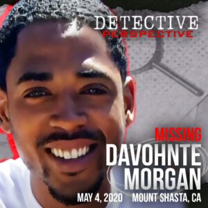 Derrick Levasseur Instagram - Episode 29 is out on audio! We're covering the very strange case of missing Davohnte Morgan this week, and the circumstances of his disappearance are extremely suspicious and authorities need your help. On May 4, 2020, Davohnte Morgan, a 28-year-old son and brother, went on a trip to Mount Shasta, California, with his girlfriend. Three days later, on May 7, Davohnte's girlfriend reported him missing. She explained that following an argument, Davohnte left their motel on the morning of May 5 and never returned. Despite extensive investigations by authorities and Davohnte’s family, no trace of him has ever been found. It’s been nearly four years since Davohnte vanished, and investigators are still searching for him…

#Truecrime #truecrimepodcast #missingperson #missing #crime #unsolved #mystery