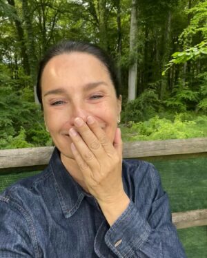 Désirée Nosbusch Instagram - Me, when I can’t wait to share the good news with you….