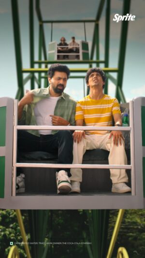 Dev Instagram - When heat reaches new heights, grab a Sprite and get the funniest jokes in three steps -  Scan #Sprite, Listen and Stay cool. 😁💚

#SpriteJokeInABottle
#ThandRakh