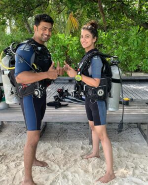 Dev Instagram - Happy Birthday Rukmini..Thanku for making my life beautiful with ur presence.May God bless u with everything what u have wished for ..
N it goes without saying that u r my best travel partner 
Happy Everyday Every Hour Every Second to U

🐬❤️🐳