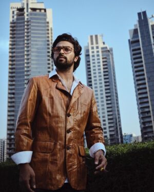 Dev Mohan Instagram - 😎🧡

📸 @shaheenthaha_official 
Jacket @officina.italiana 
#dubai #downtown #vintage #oldschool