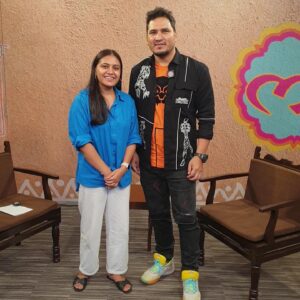 Dev Negi Instagram - Had a wonderful conversation with @garimabudhani_ at @thelallantop studio
#HeartThrob #Lallantop