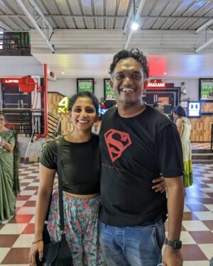 Devaki Rajendran Instagram - @krishand_ 🤍
@prasanthpalex 🤍

#PurushaPrethamOnSonyLIV #streaming #watchnow