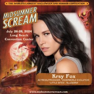 Devanny Pinn Instagram - PRESENTATION: Saturday, July 27 at Midsummer Scream, join us for a panel featuring some of the horror community's greatest WOMEN FILMMAKERS, including Amber Benson, Krsy Fox, and Devanny Pinn. Moderated by Del Howison.

Amber Benson  is a writer, director and actor. She is best known for her role as Tara Maclay on Buffy the Vampire Slayer. 

Krsy Fox @krsyfox is an actor, writer and producer (@onefoxproductions), and is also a creator of the Bloody Disgusting podcast Bleeder's Diegest.

Devanny Pinn @devannypinn is an actress and filmmaker who is best known for appearing in over 100 horror movie. Her directorial effort 'The Black Mass' debuted at Marche Du Cannes.

Del Howison is an author, journalist, actor, and a Bram Stoker Award-winning editor. He is the cofounder and owner (with his wife, Sue) of Dark Delicacies, a book and gift store known as “The Home of Horror,” located in Burbank, California. 

Midsummer Scream, the world's largest Halloween and horror convention, returns July 26-28 to the Long Beach Convention Center. Passes and info via the link in our bio or at midsummerscream.com