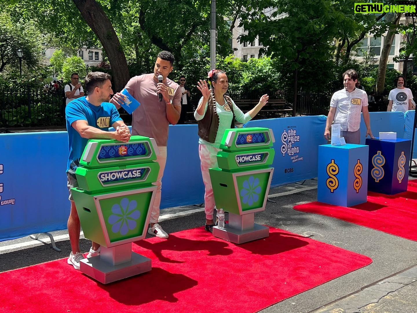 Devin Goda - 2.2K Likes - Had an absolute blast with @therealpriceisright last stop tour in NYC today. From hosting the showcase to playing games with all the fans, it was a crazy turn out. Thank you to everyone who came out👏🏽 #comeondown