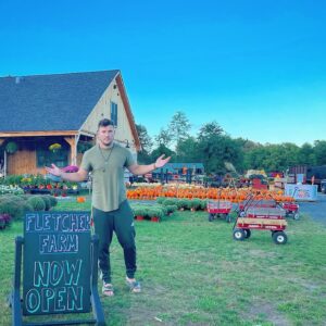 Devin Walker-Molaghan Instagram - Absolutely killed it at @fletcherfarm413 🎃 if you’re in #413 I would definitely recommend it. Pumpkins, Goats, photo props and a really friendly and knowledgeable staff. Check em out 🍻