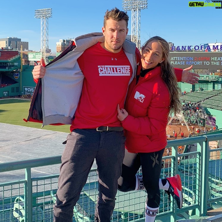 Devin Walker-Molaghan - 7.9K Likes - Killed it out here today with @n_zanattamtv and @spartan at Fenway! Big thanks to @mtv and @challengemtv we’ll be out on the field pushing ourselves tmrw so come thru and say let’s go 🍻 #couplegoals #letsgo
