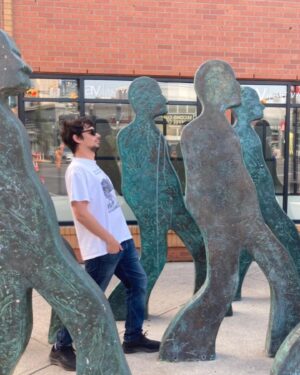 Devon Bostick Instagram - me and the boys