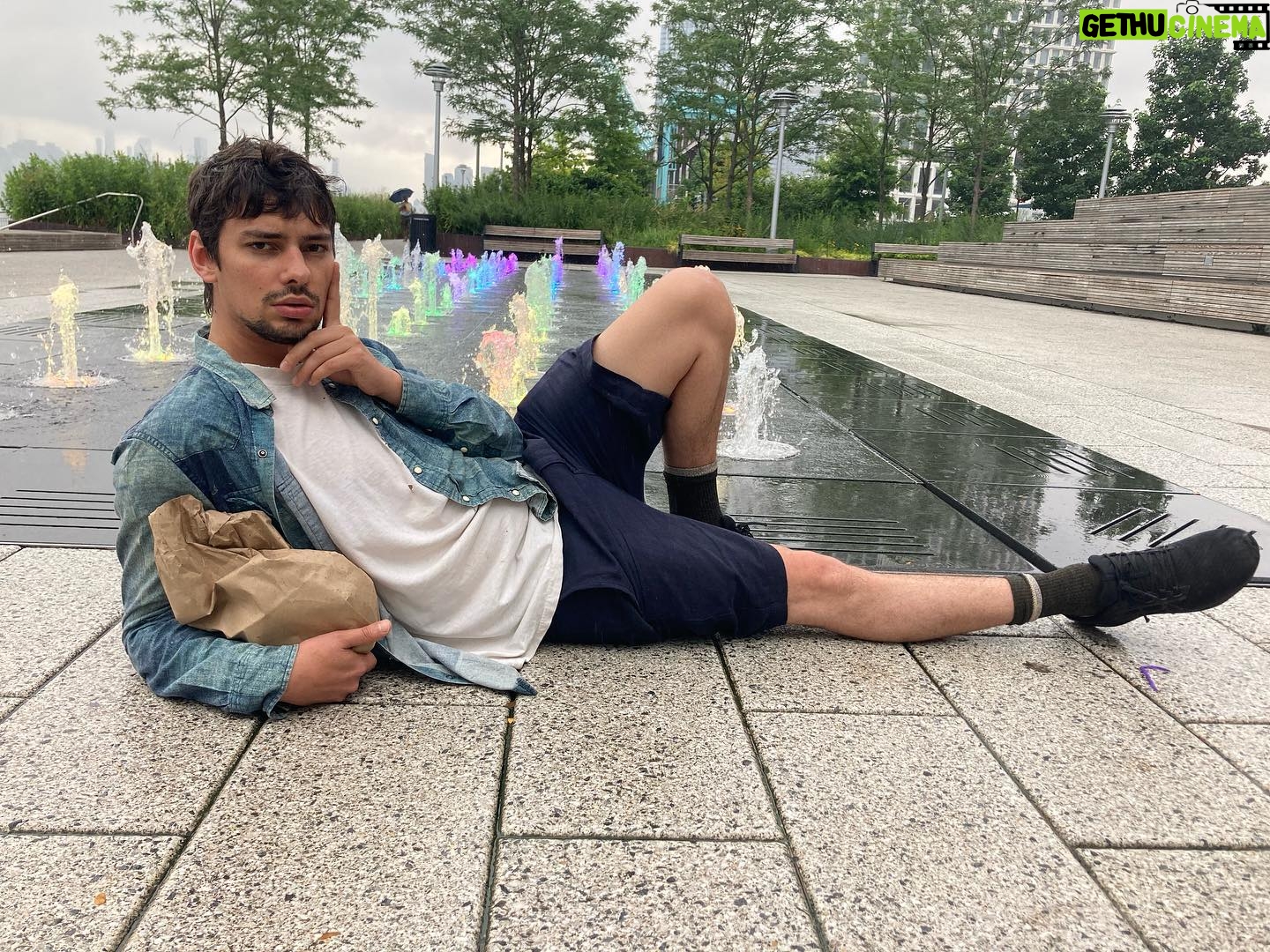Devon Bostick - 234.3K Likes - We love the fountain