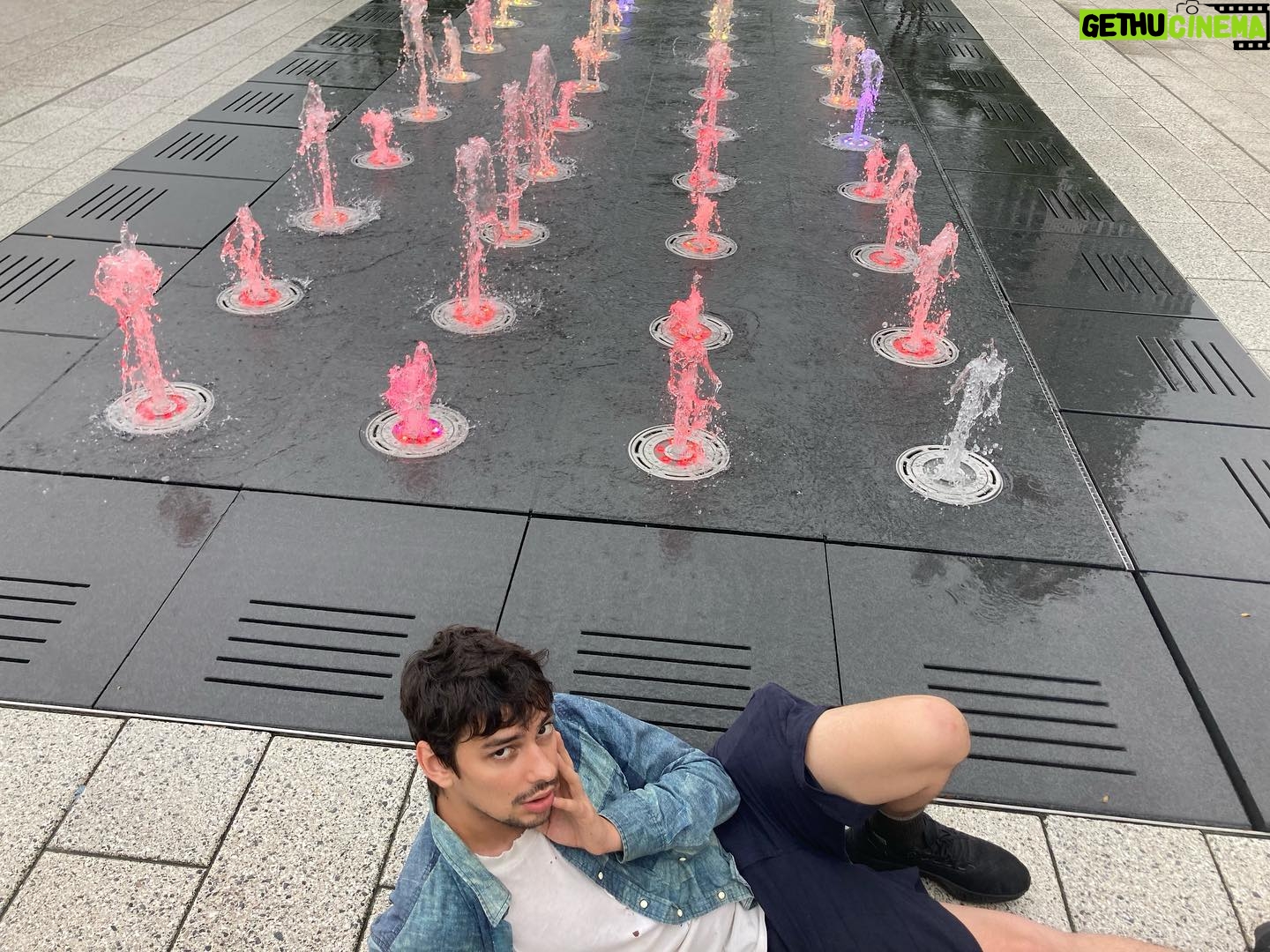 Devon Bostick - 234.3K Likes - We love the fountain