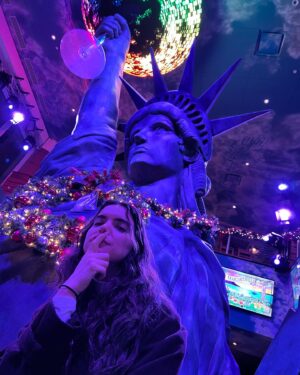 Devon Bostick Instagram - it’s a classic @dylangelula (light of my life!) bday and all she wants is for you to venmo to @ Catherine-Schetina to help feed our unhoused neighbors in MacArthur Park!!!