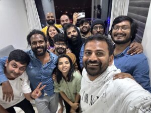 Dhananjay Instagram - Family time❤️
Happy new year 🎉🎉
@sathish_ninasam_official @baadal_nanjundaswamy @shamanthvenugopal @dr.bhushana @arjunalur @harish.basavaraj @rahul.roy._