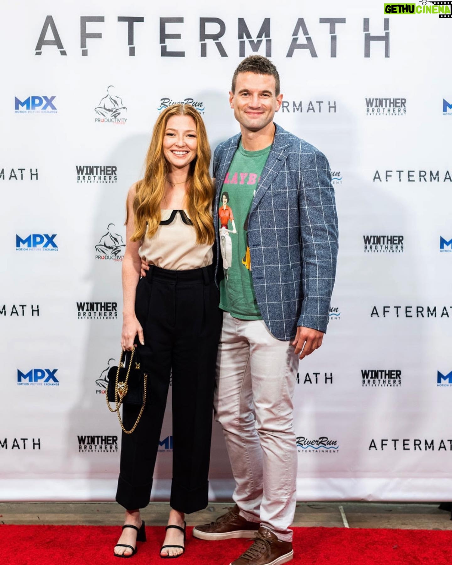 Diana Hopper - 2K Likes - Have y’all watched #AFTERMATH on @netflix yet? Also big shoutout to the man in the 3rd photo #PeterWinther - the first man to ever cast me in a movie TEN years ago - it’s always an honor to make a movie with you! @skaara - & a huge THANK YOU to @rsasner @andrew.felts and @lpwinther - without you guys there is no movie. 👏🏼👏🏼👏🏼 now what are you still doing here??? Go watch! 👻