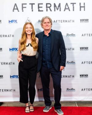 Diana Hopper Instagram - Have y’all watched #AFTERMATH on @netflix yet? Also big shoutout to the man in the 3rd photo #PeterWinther - the first man to ever cast me in a movie TEN years ago - it’s always an honor to make a movie with you! @skaara - & a huge THANK YOU to @rsasner @andrew.felts and @lpwinther - without you guys there is no movie. 👏🏼👏🏼👏🏼 now what are you still doing here??? Go watch! 👻