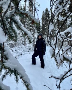 Diana Hopper Instagram - To face unafraid, the plans that we’ve made, walkin’ in a winter wonderland ❄️