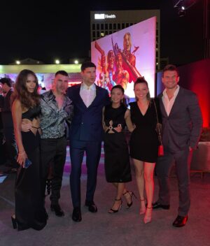 Diana Hopper Instagram - thank you @thesuicidesquad and @flula for having us 🥰