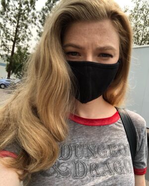 Diana Hopper Instagram - thank you to all the wizards and warlocks in production for making it possible to come back to @goliathtv