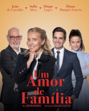 Diana Marquês Guerra Instagram - Continuamos em digressão nacional! Amanhã estamos em Ourém ás 17h e hoje em Silves ás 21:00h. Reservem já o vosso lugar e venham rir-se connosco! "Um Amor de Familia" uma comédia imperdível 🎭
@sofiaalvesatriz 
@joao_pires_de_carvalho 
@diogo_o_lopes 
@celsocletooficial 
@teatro.dramax.oeiras