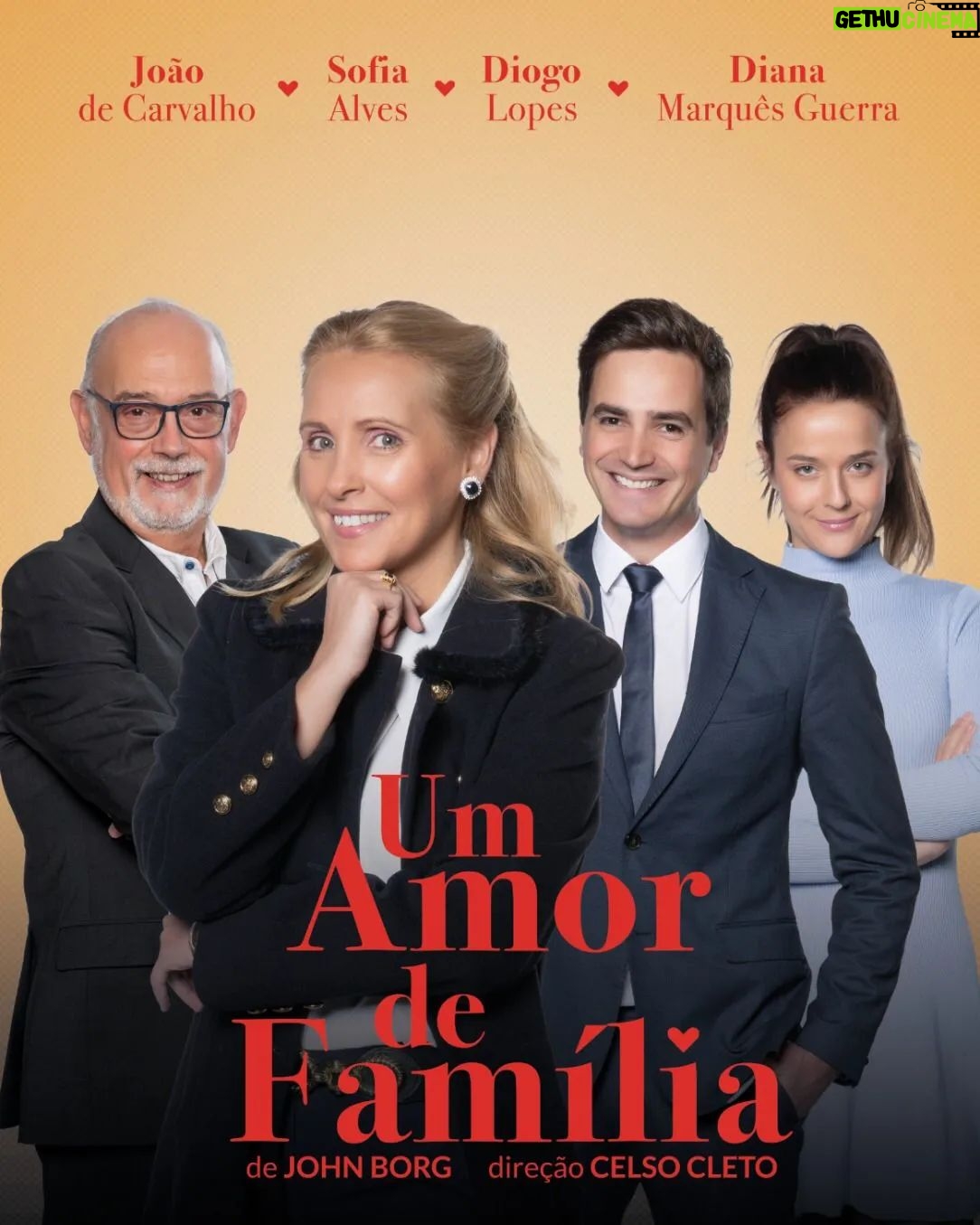Diana Marquês Guerra - 440 Likes - Continuamos em digressão nacional! Amanhã estamos em Ourém ás 17h e hoje em Silves ás 21:00h. Reservem já o vosso lugar e venham rir-se connosco! "Um Amor de Familia" uma comédia imperdível 🎭
@sofiaalvesatriz
@joao_pires_de_carvalho
@diogo_o_lopes
@celsocletooficial
@teatro.dramax.oeiras