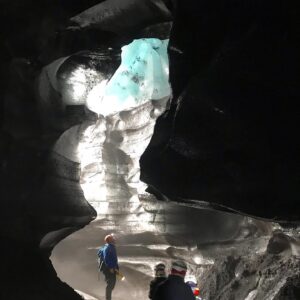 Diane Mizota Instagram - We hiked a glacier on top of a volcano!  This trip, every day is a marvel of nature, but our @katlatrack tour was a #bucketlist memory for life.  The 4x4 ride, the ice caves, the hike up into the crater. 🤯😁🥰💥 (and how about my 82 y.o. Auntie keeping up with all of it?!!!) What trip is on your bucket list?  #icelandadvice #icelandtravel #katla #southcoast #vik #glaciertour #icecave #icecaveiceland #icelandtrip #experiencesnotthings