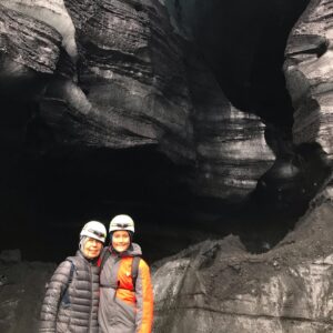 Diane Mizota Instagram - We hiked a glacier on top of a volcano!  This trip, every day is a marvel of nature, but our @katlatrack tour was a #bucketlist memory for life.  The 4x4 ride, the ice caves, the hike up into the crater. 🤯😁🥰💥 (and how about my 82 y.o. Auntie keeping up with all of it?!!!) What trip is on your bucket list?  #icelandadvice #icelandtravel #katla #southcoast #vik #glaciertour #icecave #icecaveiceland #icelandtrip #experiencesnotthings