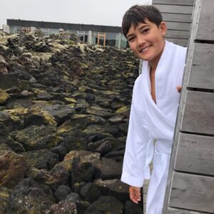 Diane Mizota Instagram - #icelandtravel tip: if you do the #bluelagoon, staying at the Silica Hotel on site is def worth the $$$. Gorgeous design, a private lagoon for guests, access to the main lagoon (which attracts up to 3000 people a day!) and an insane breakfast buffet made this an indulgent respite.  The geothermal silica-rich water was soothing and everyone loved the free face masks, even our little 🐱. 😁🥰💖 #silicahotel #traveliceland #spalife #soworthit #experiencesnotthings