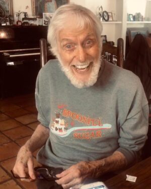 Dick Van Dyke Instagram - I hear you like my sweatshirt!! It’s one of my favorites!! It was sent to me many moons ago by @happiestteesonearth It’s so soft and of course, I love the message!! Keep Singing and Keep Moving!! Happy Friday!!