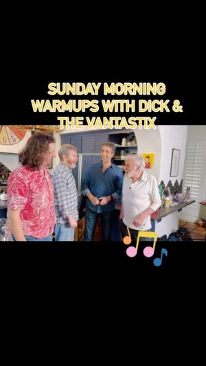 Dick Van Dyke Instagram - It’s birthday week! Sunday morning rehearsals with @official_dick_van_dyke Dick Van Dyke and The Vantastix. And a slight little film crew on the side!
#thatwasagoodwarmup
.
@thattracysmith 
#dickvandyke #birthdayboy #thisis98 #happymaker #arlenesilvervandyke #dvdturns98 #songinyourheart #dickvandykeshow #vantastix #putonahappyface #songanddance #rhythm #barbershopquartet #acoustics #warmup #keepyourfingerscrossed #spreadjoy #thehappynow #nationaltreasure #hollywoodlegend #malibucalifornia