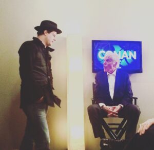 Dick Van Dyke Instagram - When Mister Vandy met Mister White @officialjackwhite 
@conancon  captured by @bijoubox @dvdturns98