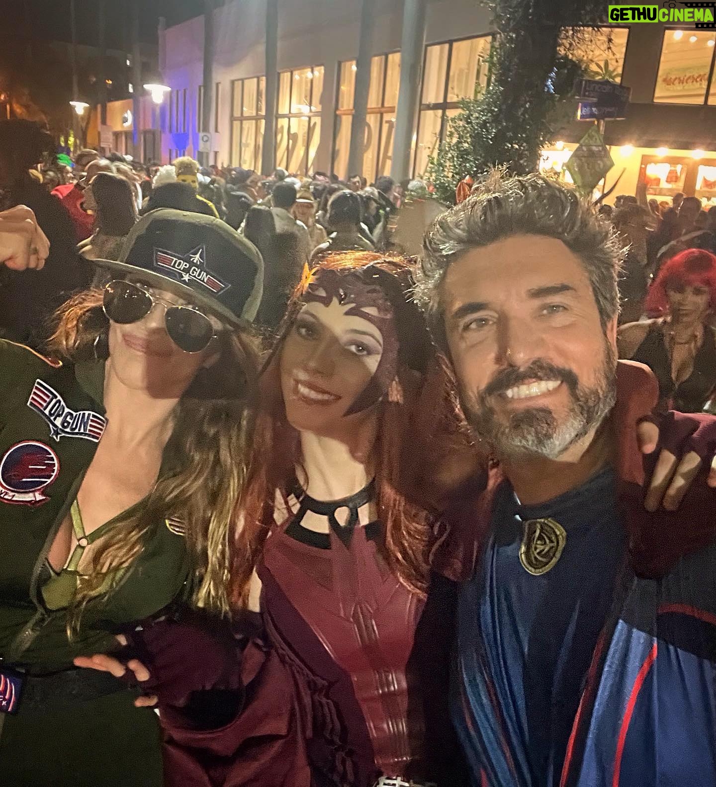 Diego Olivera - 3K Likes - “Me puse muchos objetivos en la vida… pero me distrajo la felicidad” mis amores ❤️❤️❤️@monicaayos @vickydoll22 #halloween #party #swat #drstrange #maverick #wandamaximoff #lincolnroad #miami #scarletwitch #miamibeach #fiesta