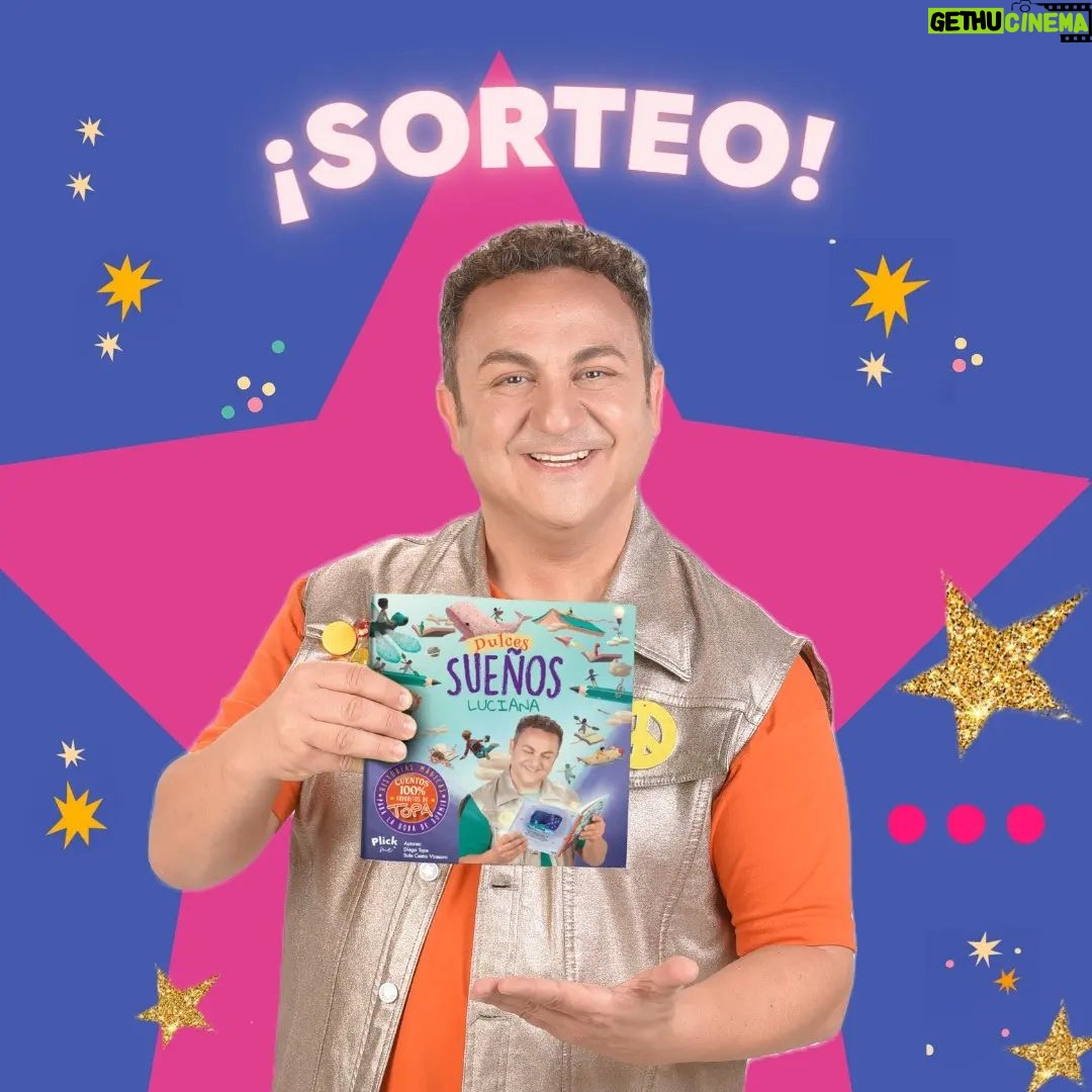 Diego Topa - 4.5K Likes - ⭐SORTEO⭐ Esta vez tendremos ¡UN GANADOR! 🤩
PREMIO: ✨ Dulces sueños, el libro personalizado con el nombre de tu peque que hicimos junto a @diegotopaok .Con cuentos mágicos 💫 inspirados en sus canciones favoritas.
Para participar solo tenés que:
✅ Seguir ambas cuentas.
✅ Darle me gusta a la publicación y dejarnos un comentario
✅ Compartir la publicación en historias.
¡Listo! Con eso ya estarás participando 🤩
🏆 El viernes 26 de enero anunciamos al ganador en nuestras historias.
🇦🇷 Válido solo para Argentina.
🛺No incluye gastos de envío.