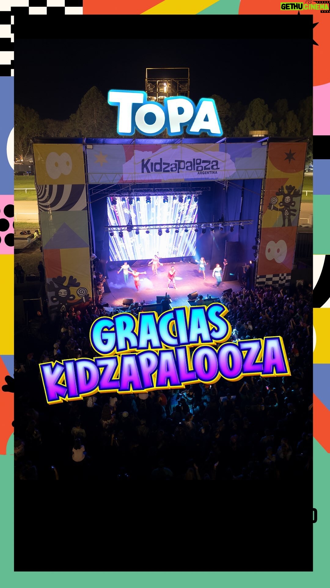 Diego Topa - 2.7K Likes - Guau, qué genial estuvo el Kidzapalooza! 🥰🌈 ¡Gracias a todos por cantar y bailar conmigo! ✨
Este show quedará por siempre en mi ❤️
¡Los quiero! 💕
#topa #topaenvivo #kidzapalooza
