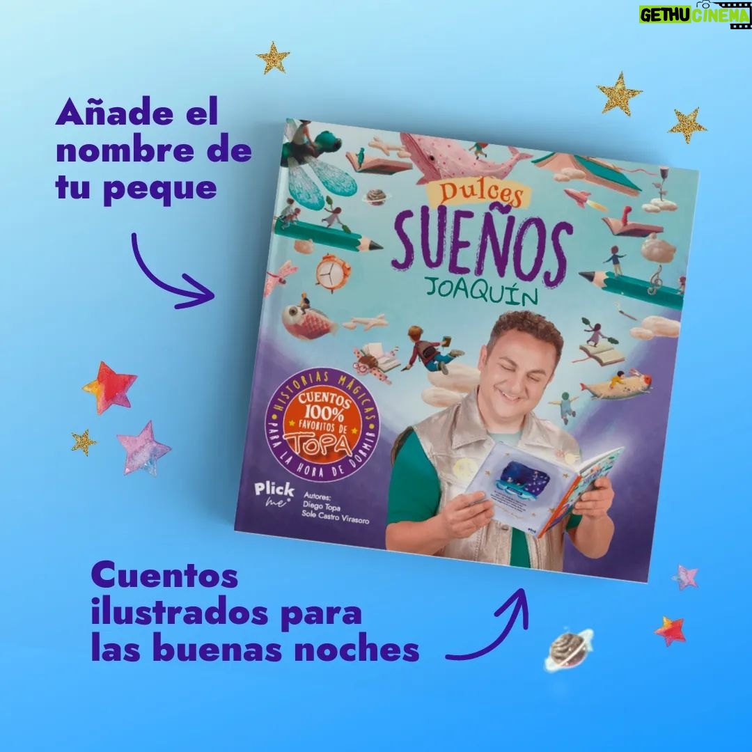 Diego Topa - 1.8K Likes - ¿Quieres que tu peque se relaje a la hora de dormir? 💤
Nuestro libro personalizado lo llevará por un viaje mágico lleno de aventuras encantadoras, donde disfrutará de hermosos cuentos inspirados en las canciones de TOPA🎵
Y luego de taaanta emoción, estará listo para una sola cosa: dormirse lo más rápido posible. 😴
¿Qué esperas para personalizarlo con su nombre? 💫
✨ Además, ¡incluye material digital extra!
👉 Consíguelo ingresando en plickme.com o en el link de nuestro perfil
#regalo #libroinfantil #librospersonalizados #literaturainfantil #cuentosinfantiles #personalizado #LibrosPersonalizados #librosinfantiles #aventurapersonalizada #libropersonalizado #topa #dormir #descansar #sueños
