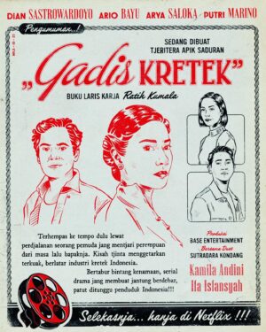 Dimas Aditya Instagram - Kenalkan nama saya Karim. Anak ke-2 dari Soeraja, pemilik perusahaan rokok tersukses.

Nantikan kami di serial terbaru Netflix, _Gadis Kretek_.
Diangkat dari novel karya Ratih Kumala, Gadis Kretek bercerita tentang kisah cinta yang elok berlatar kejayaan industri kretek Indonesia dan dua masa yang saling terhubung.

Tunggu kami segera, hanya di Netflix!

#GadisKretek
@NetflixID