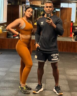 Dimple Hayathi Instagram - 👏Congratulations on crossing the 1 million followers milestone @dimplehayathi 

🙅‍♂️ But it’s NOT the number I’m focused on. 

▶️ It’s every single ounce of pain, suffering, sacrifice and work that you’ve put into it over the years 
▶️ It’s the humility and work ethic you’ve developed 
▶️ It’s your kindness towards every human and animal alike 
▶️ You went through failures, made mistakes, owned up to them and got here. 

As I’ve gotten to know more of the person within the celebrity, you’ve inspired me to be better. 

Proud of you. Proud to be your coach and thank you for trusting me to help you through your life altering journey. Keep showing up and working hard like you’ve been so far. We’ve barely even tickled the surface of the deep and vast ocean of growth and success we’ll be exploring together in the days, months and years to come. 

Onwards and upwards 🚀

.
.
.
.
.
.
.
#gymprogress #personaltrainer #celebritytrainer #instafollowers