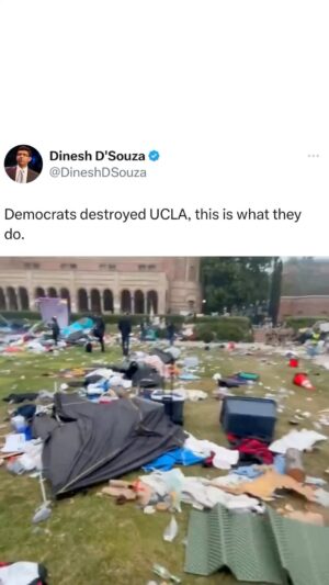 Dinesh D'Souza Instagram - Shocker…
FOLLOW @dineshjdsouza