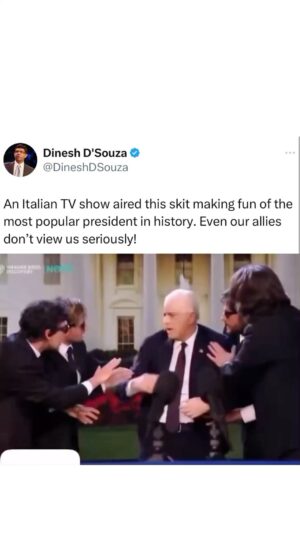Dinesh D'Souza Instagram - They don’t take us seriously!