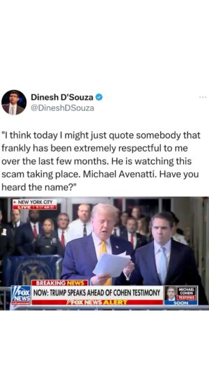 Dinesh D'Souza Instagram - The gag order is gone!
FOLLOW @dineshjdsouza