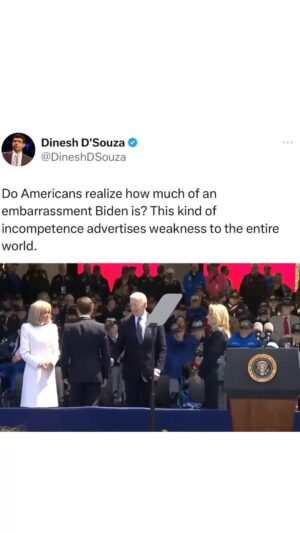 Dinesh D'Souza Instagram - An absolute disgrace.
