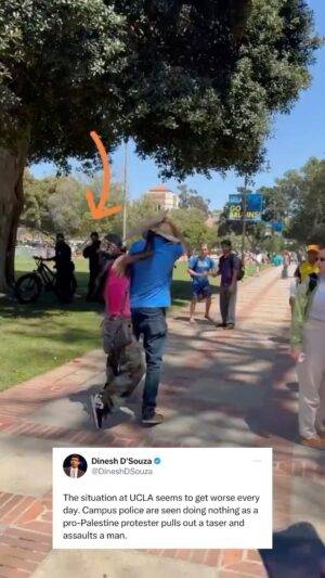 Dinesh D'Souza Instagram - UCLA is under attack