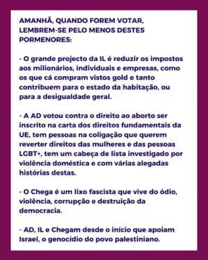Diogo Faro Instagram - E não se esqueçam que podem votar em qualquer mesa de voto, em qualquer lado do país.