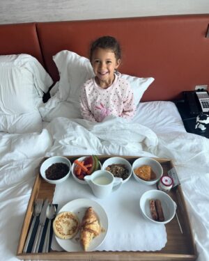 Dion Dublin Instagram - Sneaky night away with my little one. Thanks to Neil and the staff at @pullman_liverpool for looking after us 👏🏾