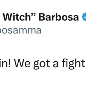 Dione Barbosa Instagram - See you guys July 20th 🧙🏾‍♀️✨ 

.
.
.
.
.

#UFC #fightweek #lasvegas #dionebarbosamma #ufc303 #motivation #focus #faithoverfear