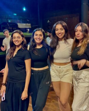 Divyansha Kaushik Instagram - The best days, the best people and some solid memories 💜