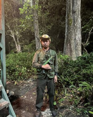 Dodit Mulyanto Instagram - Cosplay jadi bapakku, tidur dihutan kadang sendirian kadang berdua dgn. Area jangkauan patroli 400-600 hektar, siang dan malam ngk peduli malam minggu atau Jumat kliwon. Ya itu demi menjaga hutan negara. Kayu dibelakangku usianya 200 th, tinggi rata” 30-40 m . Harga lelang 800- 1M. Seragam dan logo th 90an. Ada yg tau sedang menggendong tipe apa? Km pernah tinggal dirumah dinas? Yuk 8 Agustus 2024 dibioskop. @rumahdinasbapak @starvisionplus @perumperhutani