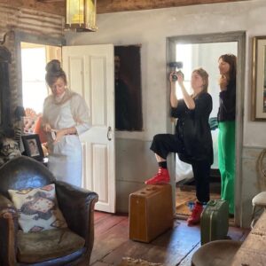 Dolly Wells Instagram - Had such a great time directing @braunwynjackett and @halcy1 with @leahdyjak and @haleystorm shooting a scene from A Streetcar Named Desire. #maryheatonvorsehouse #kenfulk #ptown #whoneedsamonitor