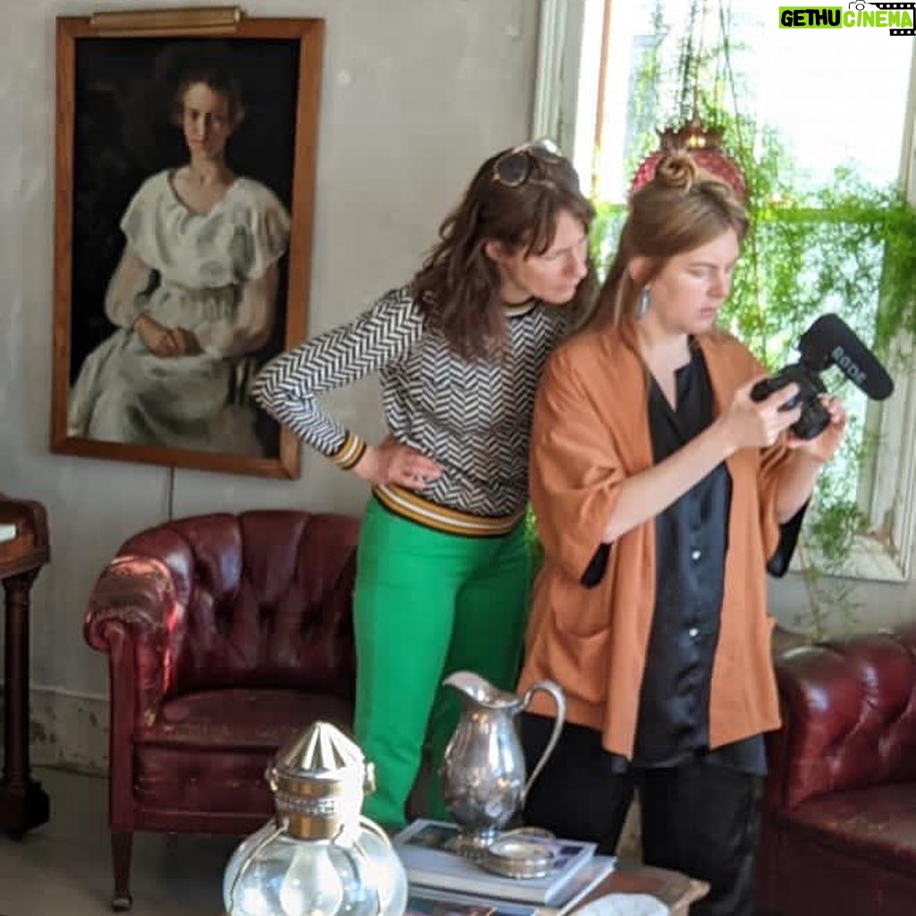 Dolly Wells - 1.2K Likes - Had such a great time directing @braunwynjackett and @halcy1 with @leahdyjak and @haleystorm shooting a scene from A Streetcar Named Desire. #maryheatonvorsehouse #kenfulk #ptown #whoneedsamonitor