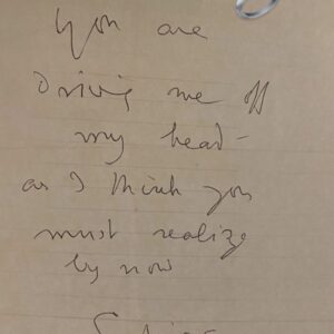 Dolly Wells Instagram - My grandmother’s note to my grandfather #sylviachancellor #christopherchancellor