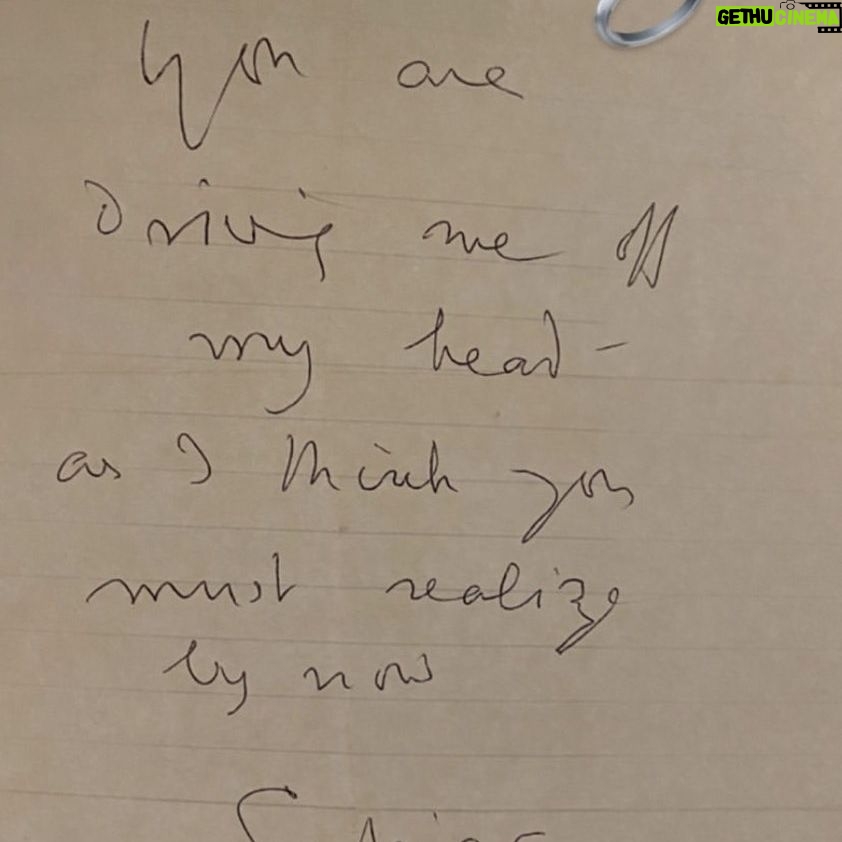 Dolly Wells - 1.5K Likes - My grandmother’s note to my grandfather #sylviachancellor #christopherchancellor