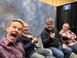 Dominic Monaghan Instagram - The other Fab Four will be at the LA convention center this weekend come say hello to us!